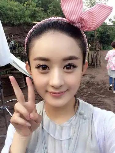 赵丽颖参加《金星秀》,一张照片又引发粉丝们的炮