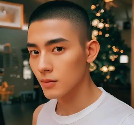 男发剪来剪去,最有型还是超短小寸头,精神利落免打理_发型_时尚_形象