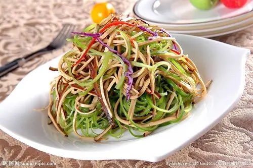 清爽竹心菜图片