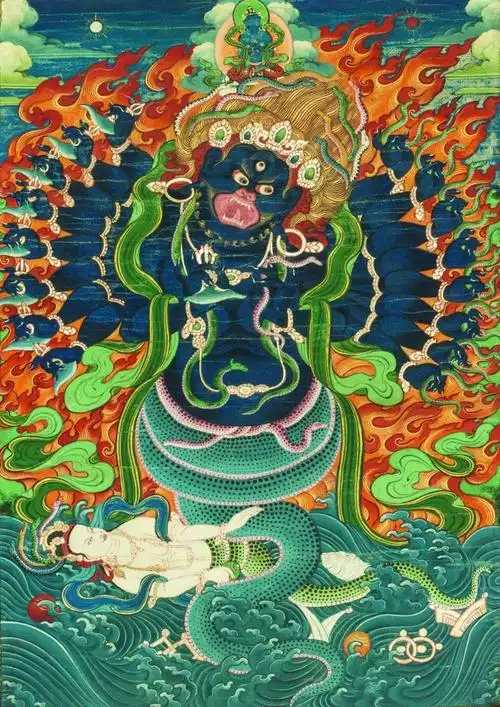 在清华大学艺术博物馆探索藏传佛教绘画