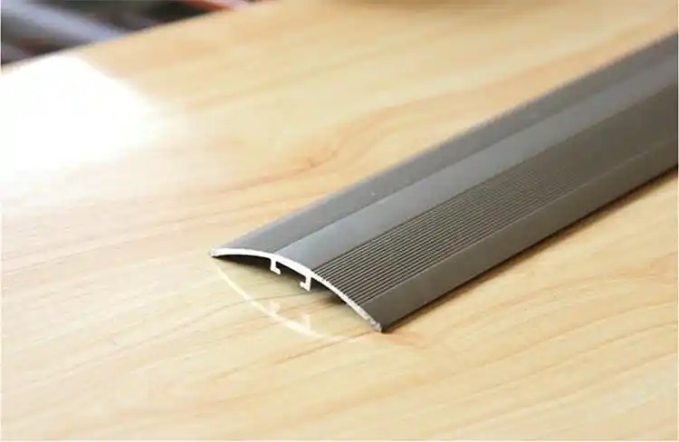 加厚地板压条 收边条门扣条门口条平口条门槛条金属砂金色/香槟色铝