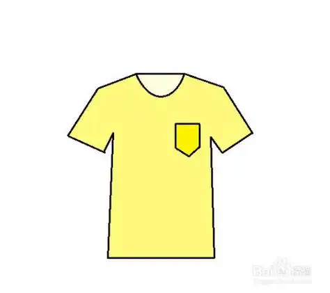 简笔画图片教程步骤半袖简笔画半袖怎么画半袖简笔画简单易画彩色运动