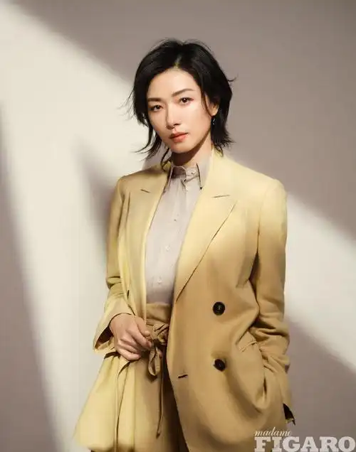 万茜madamefigaro五月刊封面##figaro封面故事