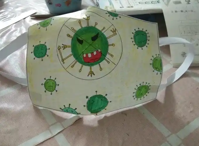 爱护绿色 从你我做起--江夏小学美术科"自制环保口罩"活动篇