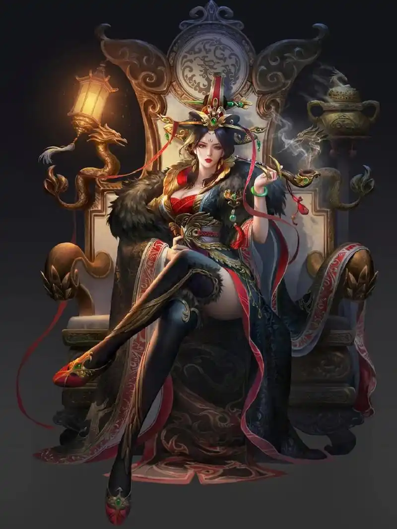 角色设计 |风月静好,你独一无二 古风佳人 古风美女游戏角色 设计原画