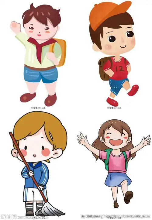 卡通人物 卡通画设计图__儿童幼儿_人物图库_设计图库_昵图网nipic.