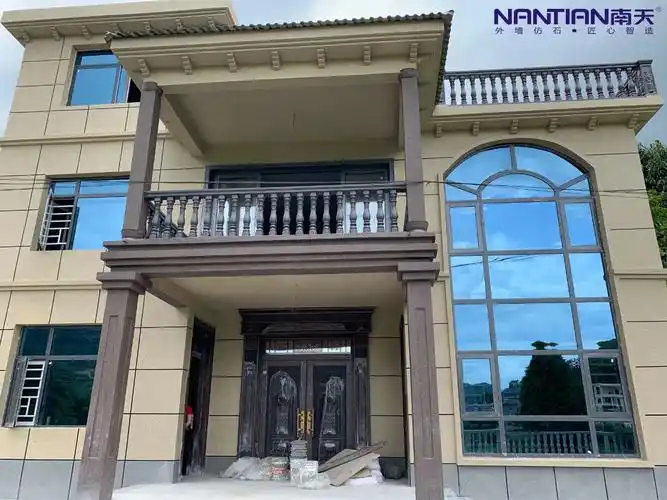 以客为本南天涂料提供别墅外墙装饰全套解决方案