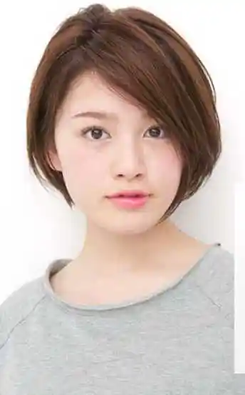 圆脸女生也能驾驭的短发