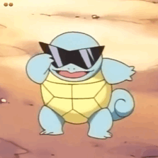 可爱的我突然出现(杰尼龟动态表情包)_杰尼龟_可爱_动态_突然表情