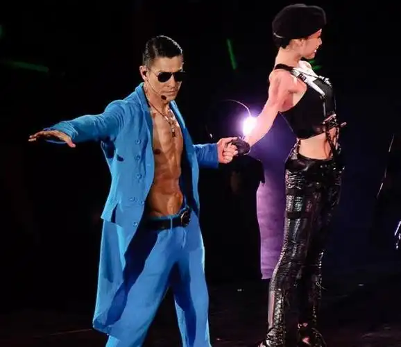 刘德华年轻时身材好到拥有八块腹肌,让人羡慕不已.