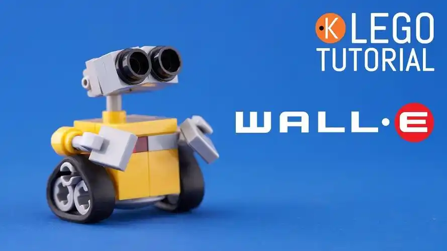 教你拼一个乐高迷你机器人瓦力