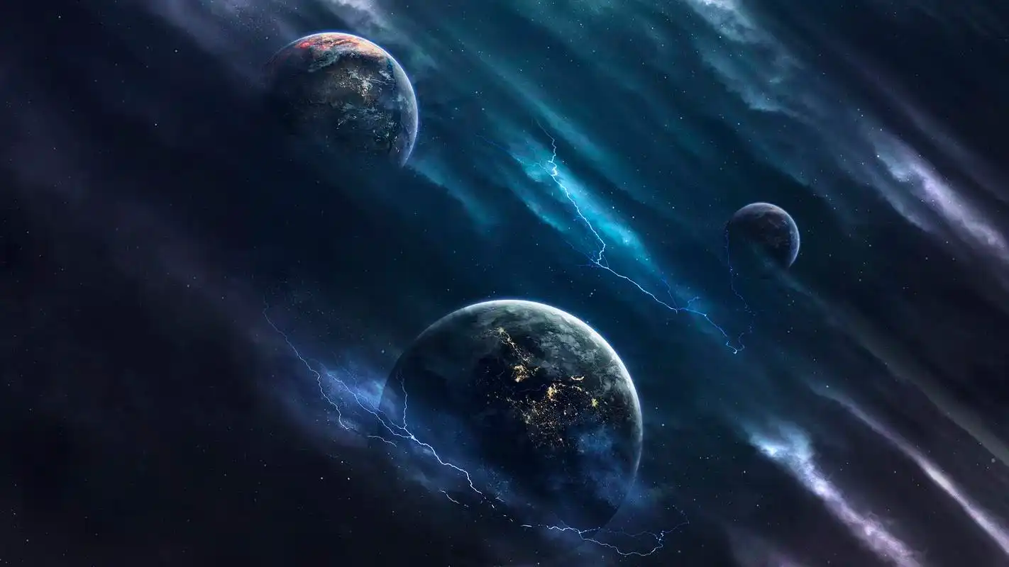 广阔的太空电脑桌面壁纸高清大图