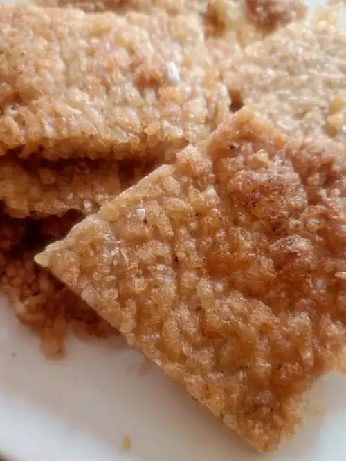 最简单版剩米饭锅巴的做法