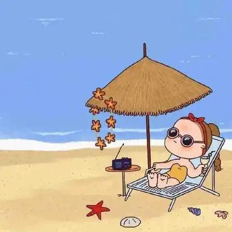 2021一个人生活可爱治愈系手绘头像