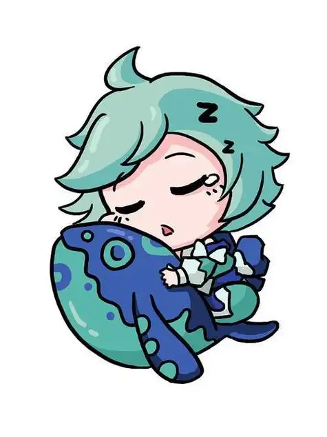 q版庄周的简笔画