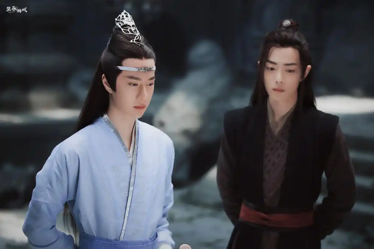 肖战 王一博魏无羡 蓝忘机陈情令 - 堆糖,美图壁纸兴趣社区