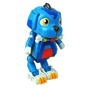 灵动创想 快乐酷宝超级变身系列可爱6寸益智变形战狼酷宝7503洛奇