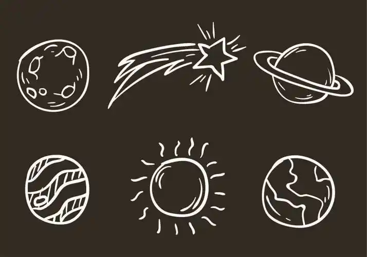 星球简笔画星球简笔画大全