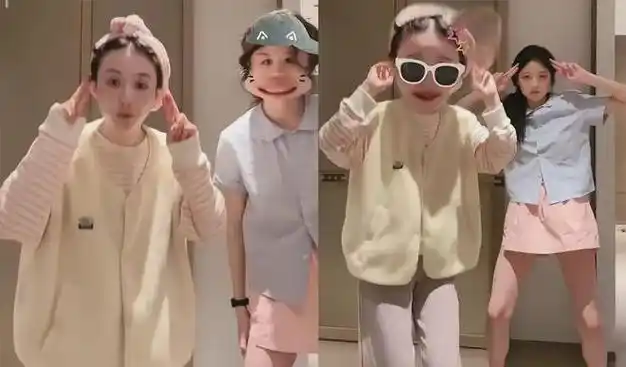 赵丽颖儿子爱撒娇,累了就让爸爸抱,冯绍峰蹲着抱娃烈日下也情愿