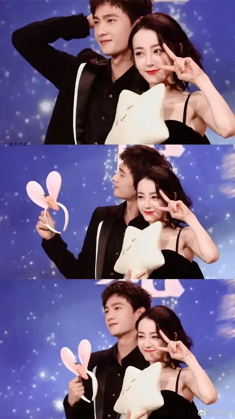 新年快乐.送她一个盛世,陪她看一场烟火#杨洋迪丽热巴 202 - 抖音