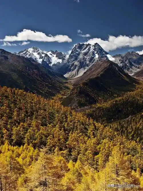 横断山脉中国景观的宝藏库中国幅员辽阔美景无数大自然的