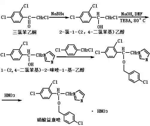 24169-02-6 硝酸益康唑 cas号24169-02-6分子式,结构式,msds,熔点
