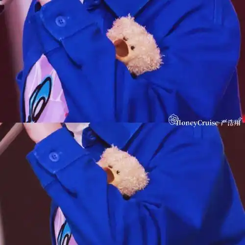 严浩翔 小熊软糖##严浩翔 脐橙果园小熊园长