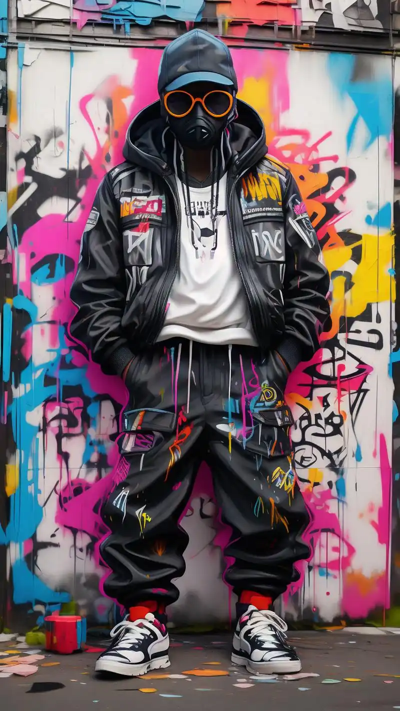 嘻哈风潮壁纸🌃夜幕涂鸦魅力