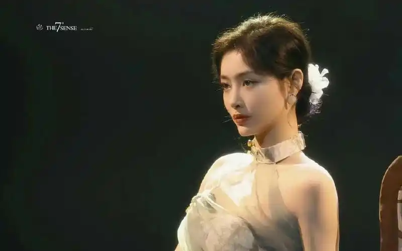 中国内地著名影视女演员,流行乐歌手许佳琪小姐经典旗袍造型(5)