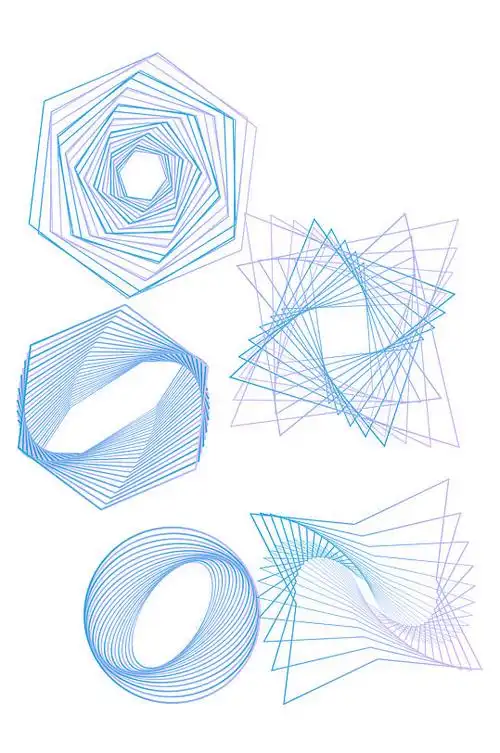 科技线条元素文化墙图片-科技线条元素文化墙设计素材-科技线条元素