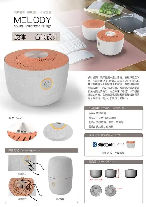 凹凸音响设计|工业/产品|电子产品|z96201072 - 原创作品 - 站酷