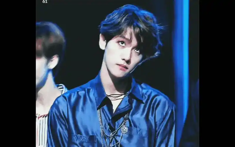 exo著名蓝丝绸舞台用脸杀人边伯贤这场真的招了好多情敌
