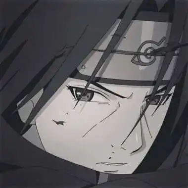 斑头像系列宇智波斑高清黑白头像