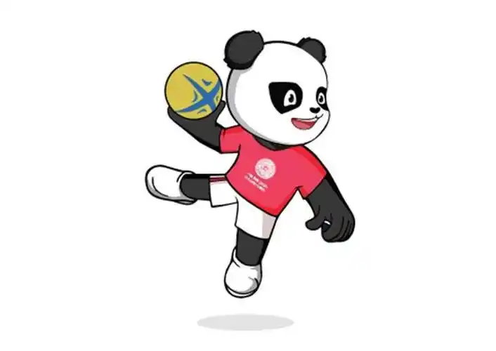 十四运吉祥物简笔画熊熊