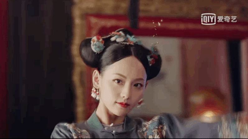 张嘉倪《延禧攻略》翩翩起舞,真的验证了那句话"一笑倾人城,再笑倾人