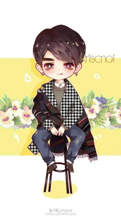 卡通吴亦凡 - 堆糖,美图壁纸兴趣社区