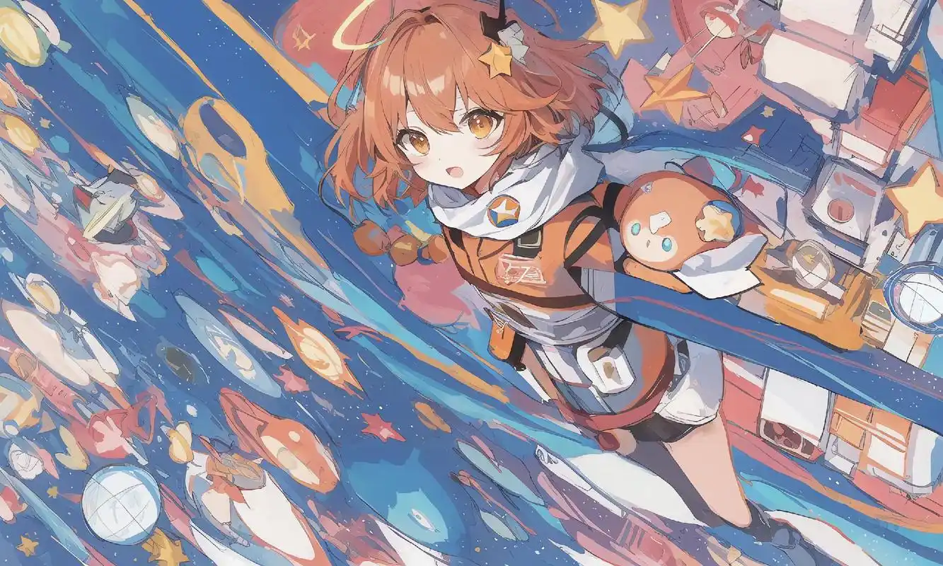 novelai绘画.卡通幻想#二次元 #动漫壁纸  - 抖音