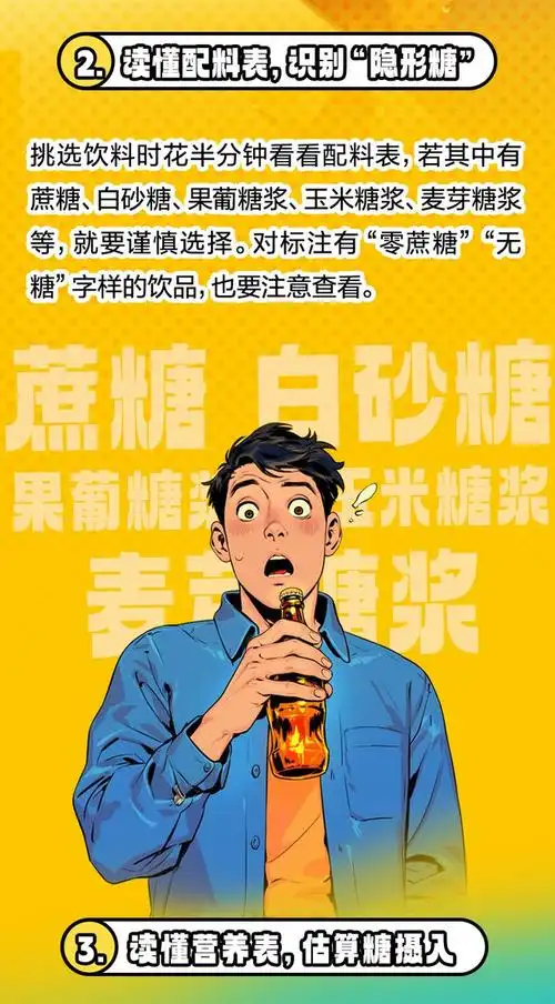 可有不少尝起来不那么甜或者配料中没有蔗糖,白砂糖的饮料,也含有"