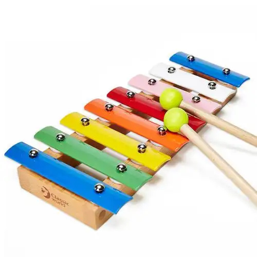 可来赛打击鼓音乐乐器幼儿园教具响板婴幼儿敲击器材套装益智启蒙