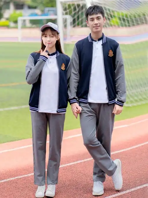 高中生班服套装秋季运动会服装中学生棒球学院长袖学生校服
