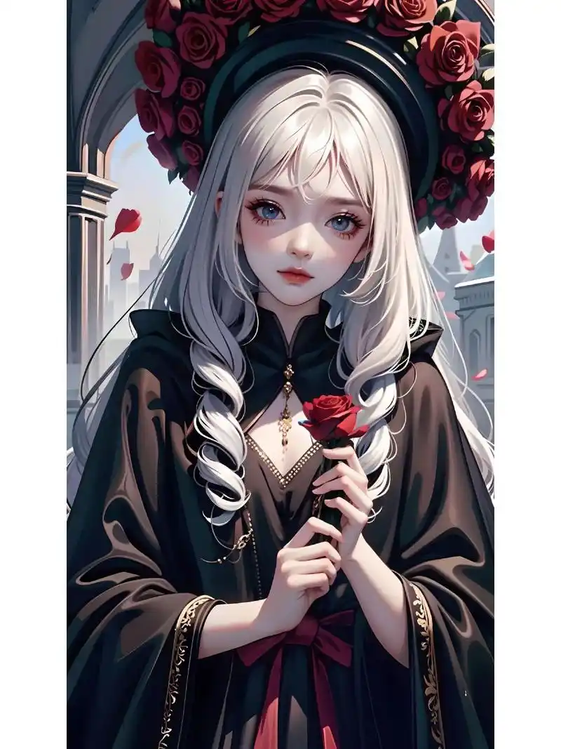 暗黑系萝莉手机壁纸