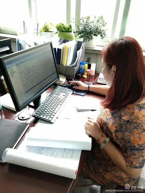 财务科工作照片