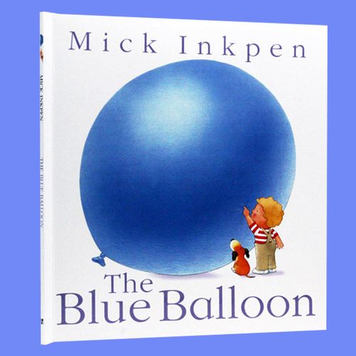 英文原版绘本the blue balloon 蓝色的气球 廖彩杏书单含拉页 kipper