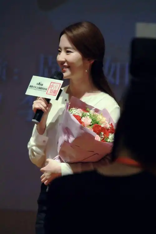 刘亦菲郑州路演