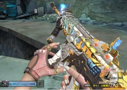 上图中的scar light—白虎,游戏一局领取永久的斩魔刀—怒火大圣之后