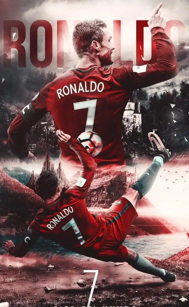 壁纸又来了,c罗酷炫系列送上