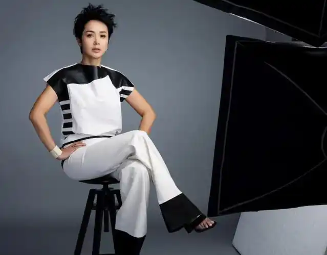 蒋雯丽时尚大片