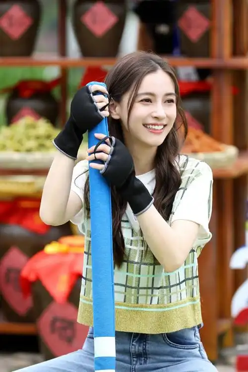 奔跑吧angelababy##baby小花发卡