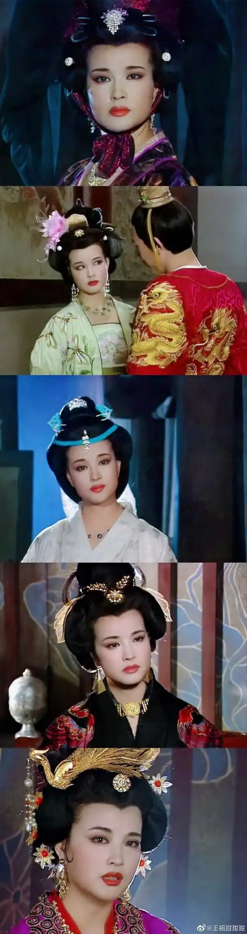 刘晓庆版武则天服装造型大赏,你最喜欢哪套造型