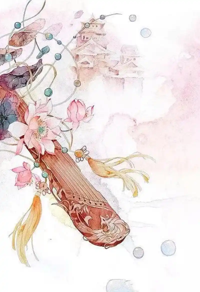 古风乐器系列壁纸分享